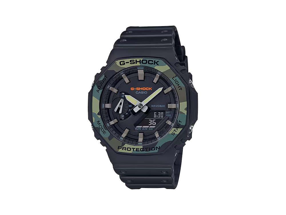 Montre à Quartz G-SHOCK Casio The Origin, Carbone, Noir, 48.5mm, GA-2100SU-1AER