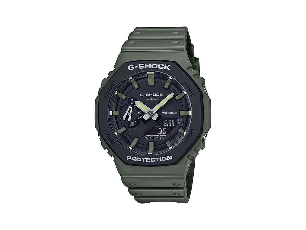 Montre à Quartz G-SHOCK Casio Classic, Noir, 48.5 × 45.4mm, GA-2110SU-3AER