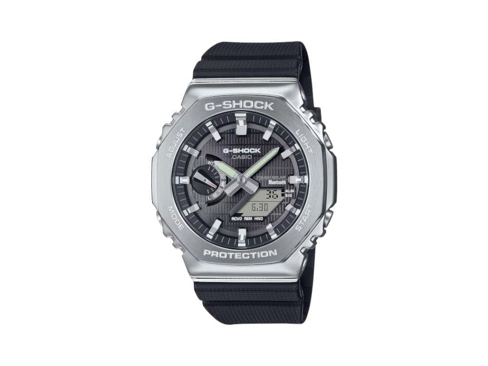 Montre à Quartz G-SHOCK Casio G-Steel, Noir, 49.3mm × 44.4mm, GBM-2100-1AER