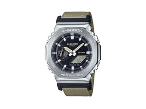 Montre à Quartz G-SHOCK Casio Utility Metal, Noir, 49.3 × 44.4mm, GM-2100C-5AER