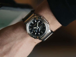 Montre à Quartz G-SHOCK Casio Utility Metal, Noir, 49.3 × 44.4mm, GM-2100C-5AER