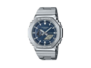 Montre à Quartz G-SHOCK Casio G-Steel, Bleu, 49.3mm × 44.4mm, GM-2110D-2BER