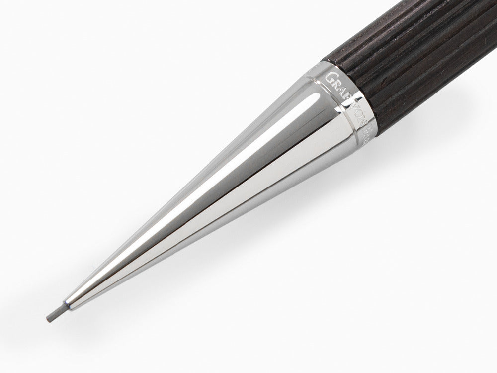 Portemine Graf von Faber-Castell Classic, Bois de grenadille, Platine, 0.7 mm
