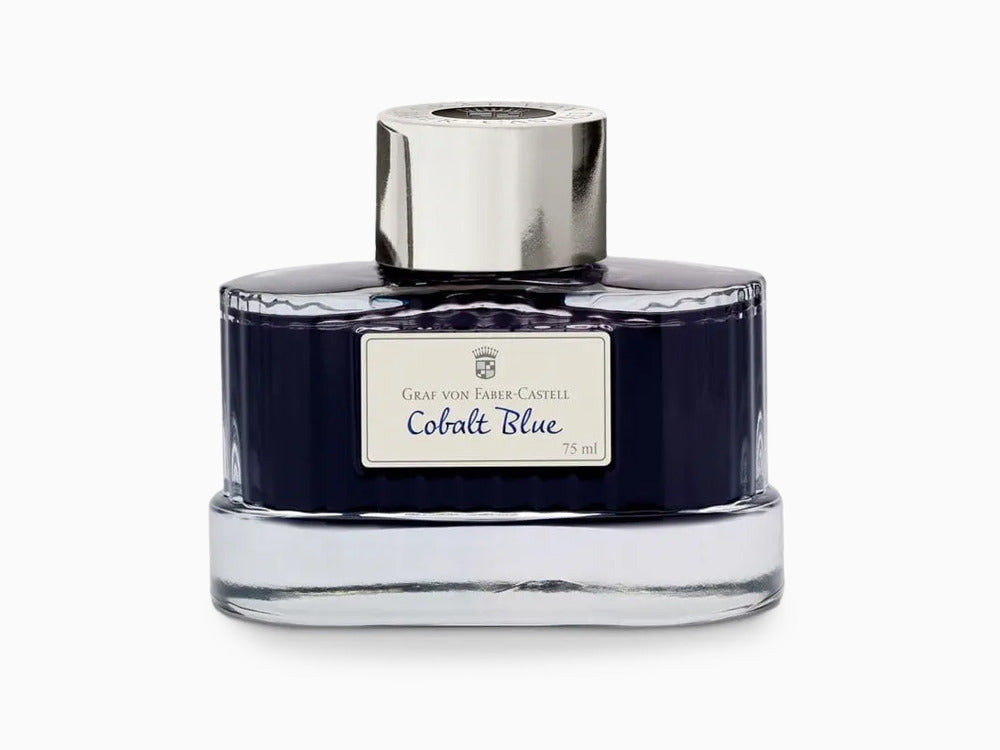 Encrier Graf von Faber-Castell, Bleu Cobalt, 75ml