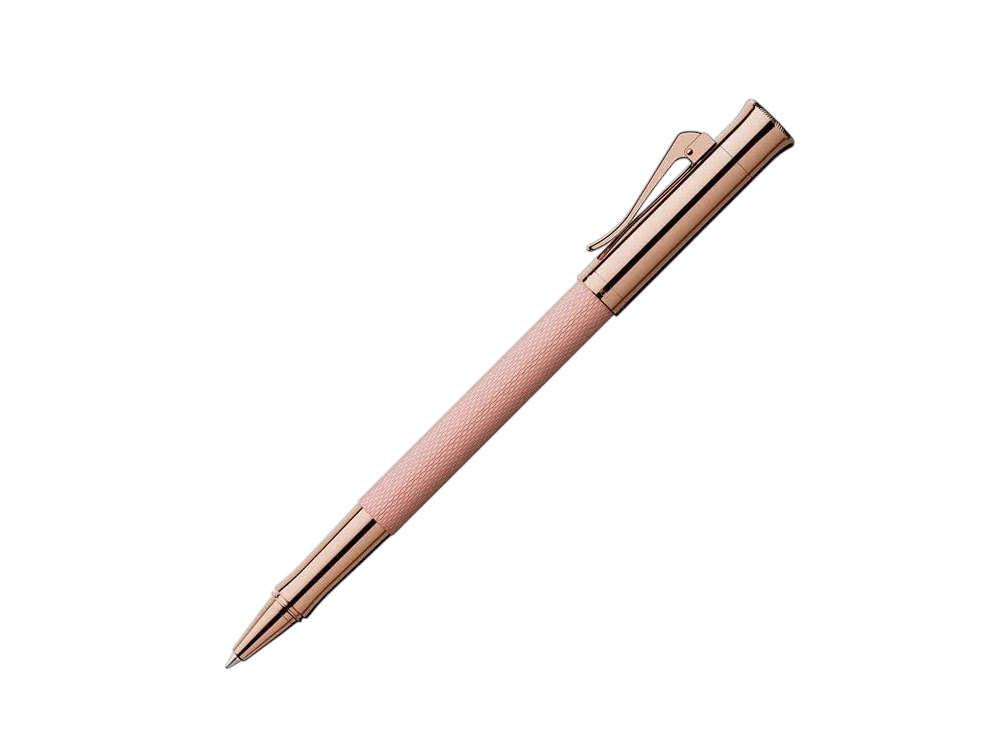 Roller Graf von Faber-Castell GuillocheRose Blush, Resine précieuse, 145336