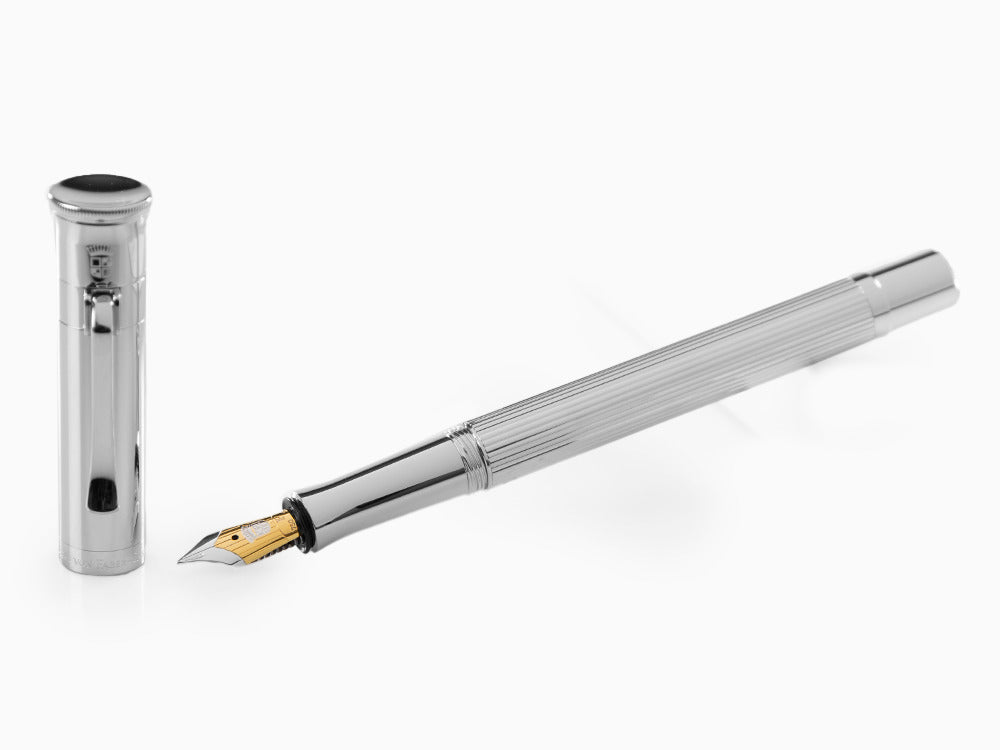 Stylo Plume Graf von Faber-Castell Classic, Attributs platine