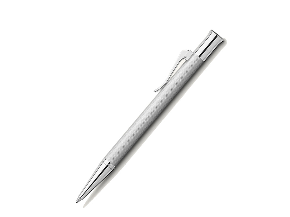 Stylo bille Graf von Faber-Castell Guilloche, Métal, Attributs rhodium, 146534