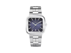 Montre à Quartz Herbelin Cap Camarat, Acier Inoxydable, Bleu, 39 mm, 12246B15