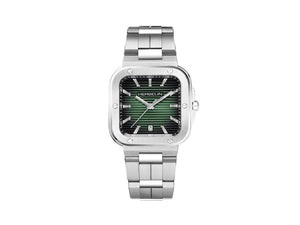 Montre à Quartz Herbelin Cap Camarat, Acier Inoxydable, Vert, 39 mm, 12246B16