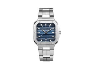 Montre Automatique Herbelin Cap Camarat Square, Bleu, 39 mm, 1646B15