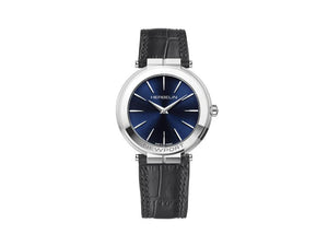 Montre à Quartz Herbelin Newport Slim, Acier Inoxydable, Bleu, 40 mm, 19522AP15