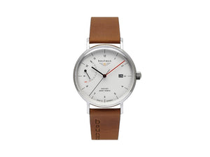 Montre Automatique Bauhaus, Blanc, 41 mm, Jour, 2160-1