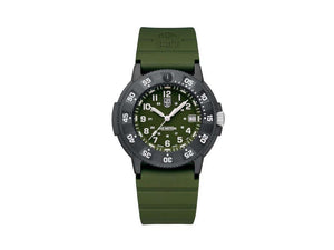 Montre à Quartz Luminox Sea Navy Seal EVO, Vert, CARBONOX™, 43 mm, LX.3013.EVO