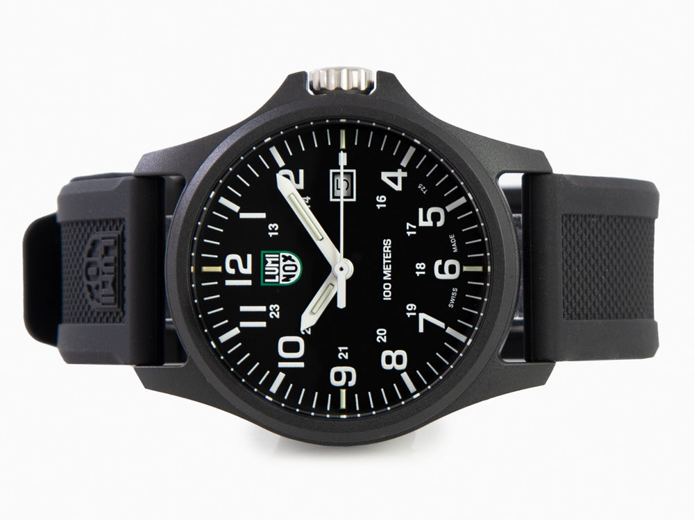 Montre à Quartz Luminox G-Collection Patagonia, Noir, CARBONOX™, 43 mm, X2.2401