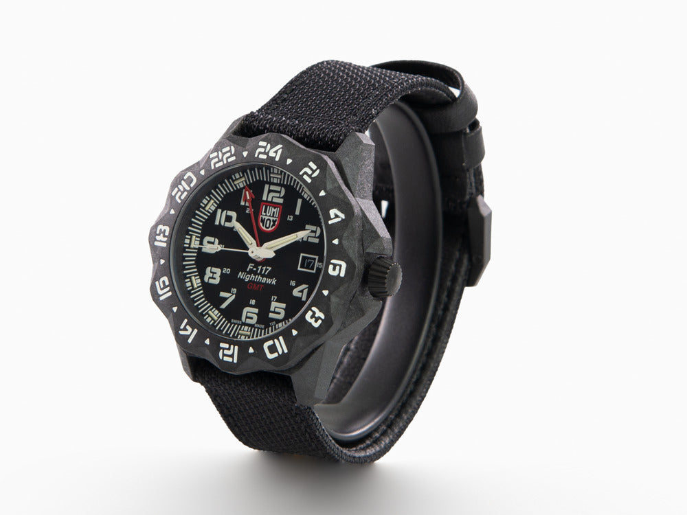 Montre a Quartz Luminox Air F 117 Nighthawk Noir 44 mm 20atm XA.64 Iguana Sell FR