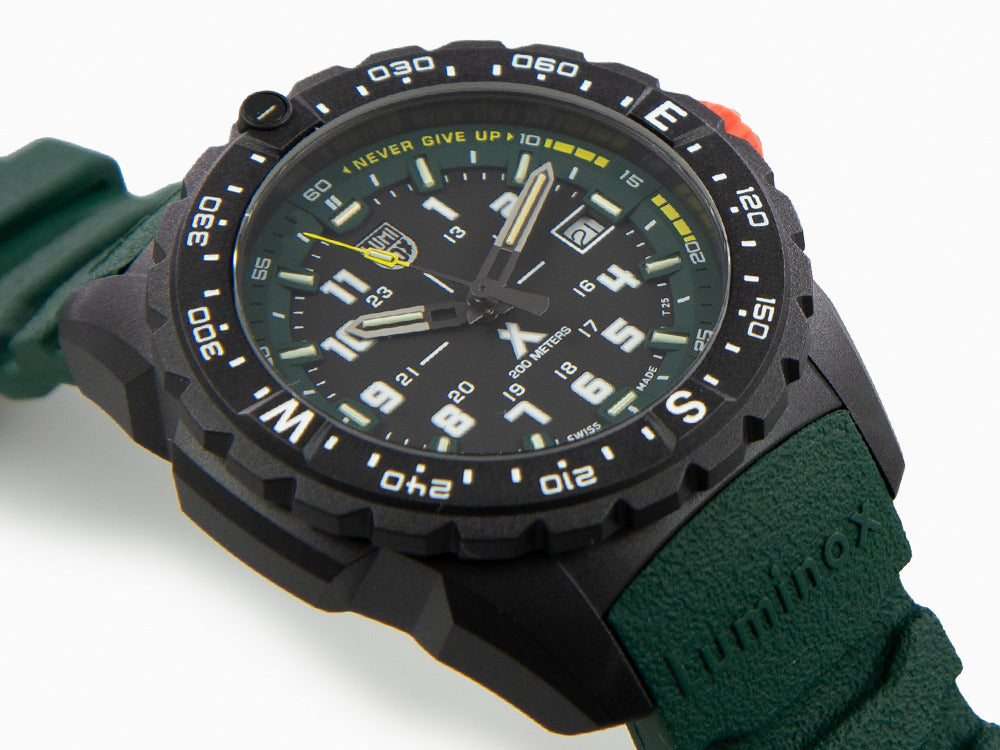 Montre à Quartz Luminox Bear Grylls Survival, CARBONOX™, Noir, 43 mm, XB.3735