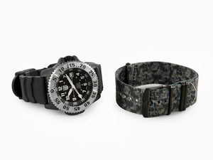 Montre à Quartz Luminox Land Mil-Spec, Noir, 46 mm, 30 atm, XL.3351.SET