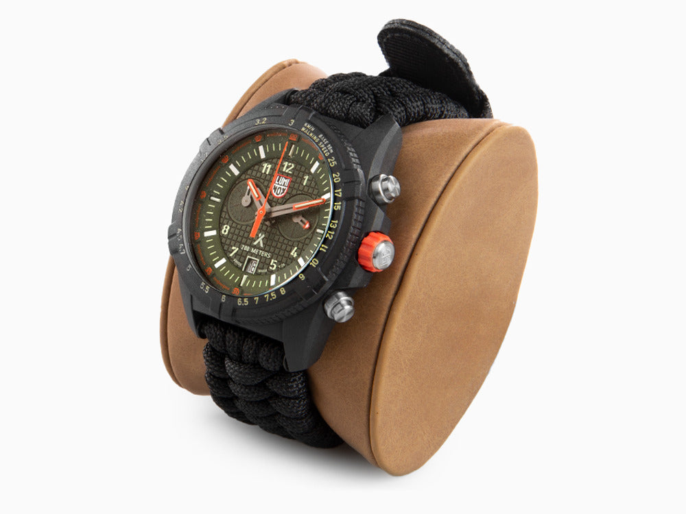 Montre à Quartz Luminox Bear Grylls Survival Land, Vert, 45mm, Paracord, XL.3797