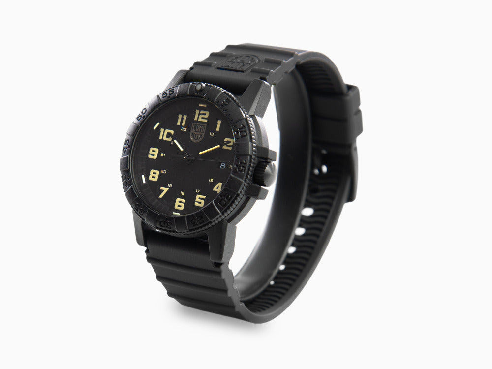 Montre à Quartz Luminox Leatherback Sea Turtle, Noir, CARBONOX™, 44 mm, XS.0330