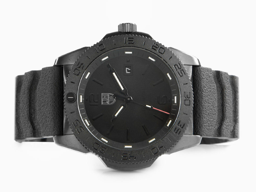 Montre à Quartz Luminox Sea Pacific Diver, CARBONOX, Noir, 44 mm, XS.3121.BO