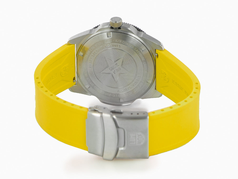 Montre à Quartz Luminox Sea Pacific Diver, Jaune, 44 mm, Jour, XS.3125.SET