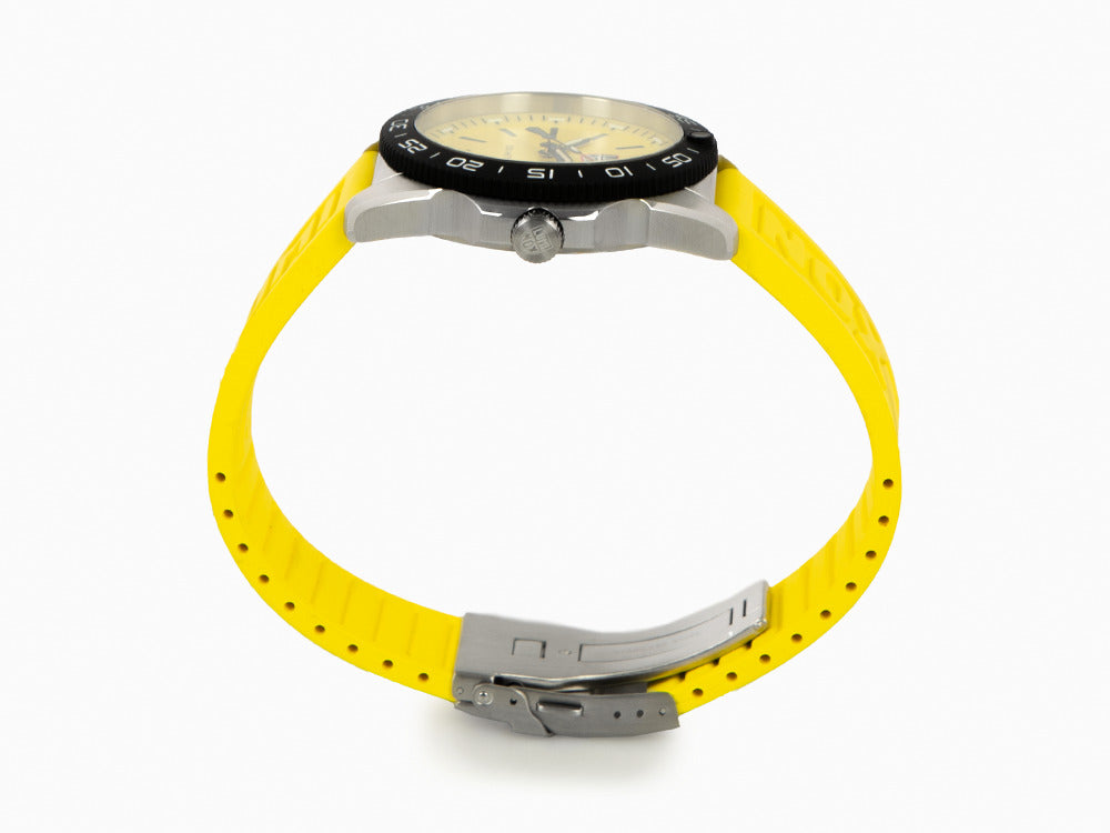 Montre à Quartz Luminox Sea Pacific Diver, Jaune, 44 mm, Jour, XS.3125.SET