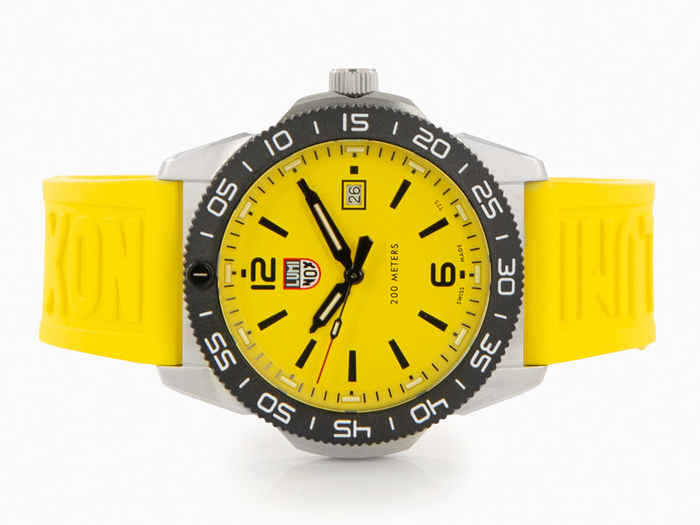 Montre à Quartz Luminox Sea Pacific Diver, Jaune, 44 mm, Jour, XS.3125.SET