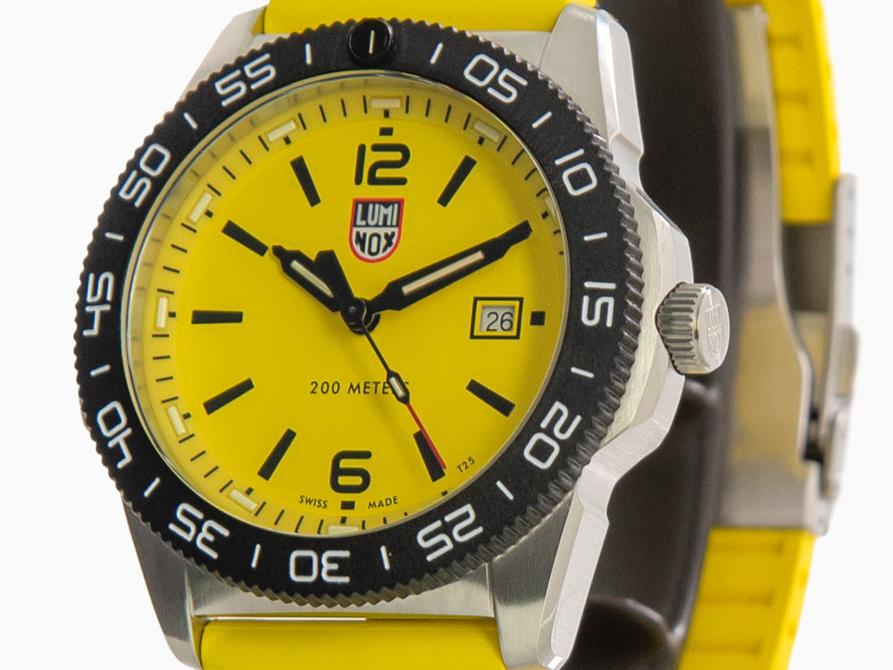 Montre à Quartz Luminox Sea Pacific Diver, Jaune, 44 mm, Jour, XS.3125.SET