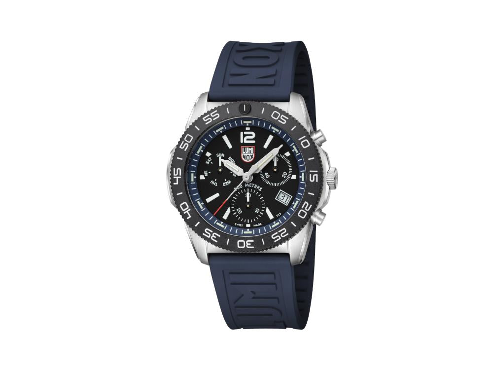 Montre à Quartz Luminox Pacific Diver, CARBONOX, 44 mm, Jour, 20 atm, XS.3143