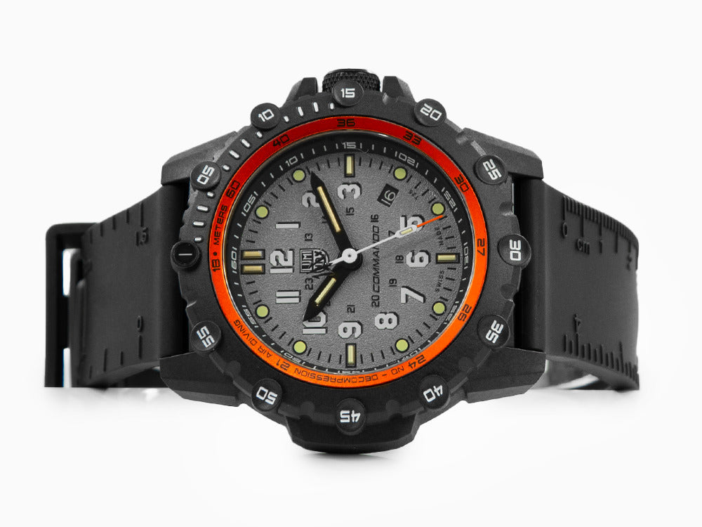 Montre Luminox Commando Frogman, CARBONOX, Gris, 46 mm, Jour, 20 atm, XS.3301