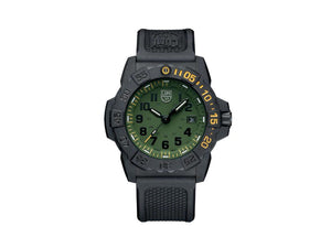 Montre à Quartz Luminox Sea Navy Seal, Vert, CARBONOX™, 45 mm, XS.3517.NSF.SET