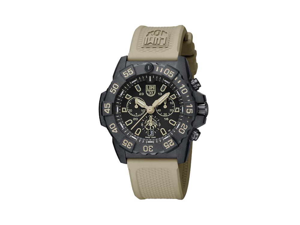 Montre à Quartz Luminox Sea Navy Seal Foundation 3580, Noir, XS.3590.NSF.SET