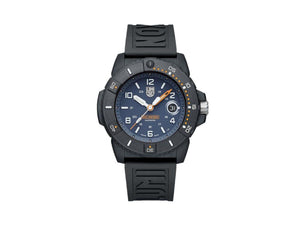 Montre à Quartz Luminox Sea Navy Seal 3600, Bleu, CARBONOX™, 45 mm, XS.3602.NSF