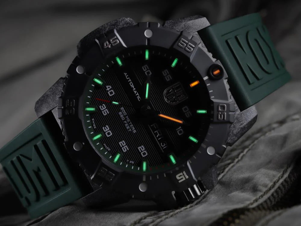 Montre Automatique Luminox Master Carbon Seal 3860, Vert, XS.3877