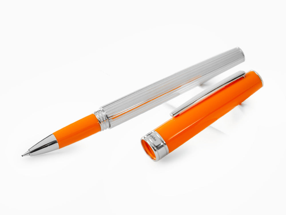 Roller Montegrappa Armonia Duetto, Acier, Orange, ISA1MRAO