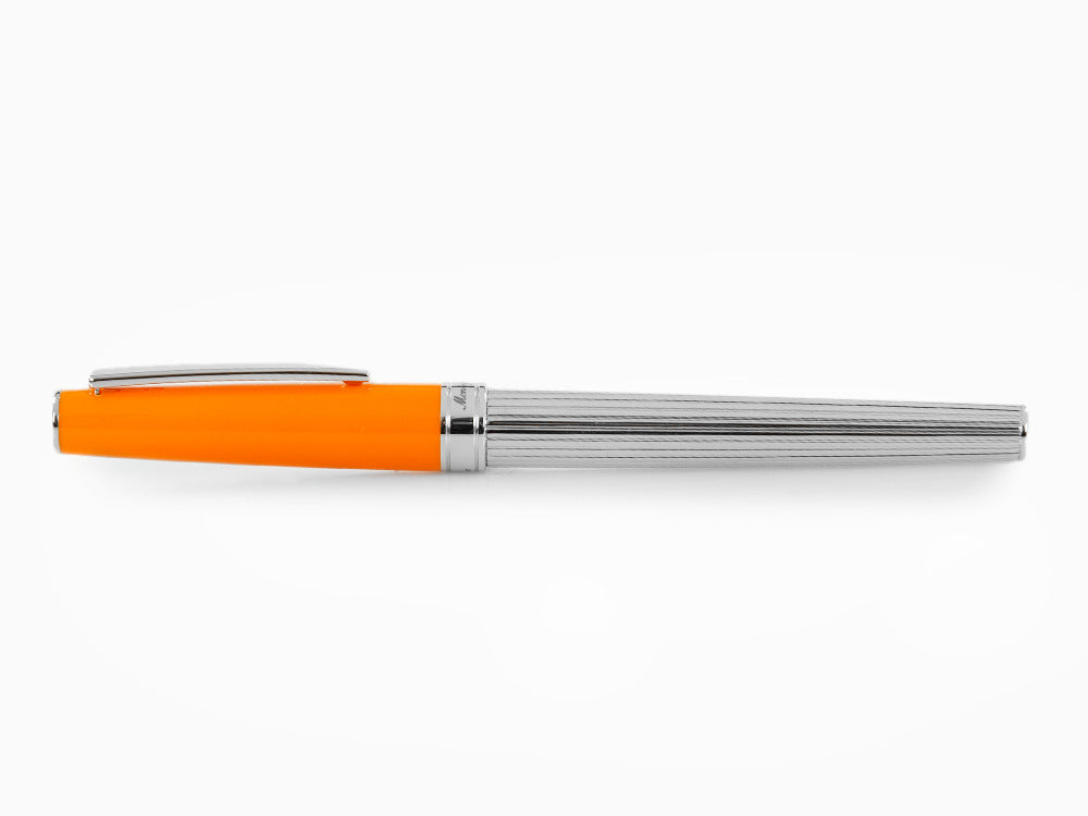 Roller Montegrappa Armonia Duetto, Acier, Orange, ISA1MRAO