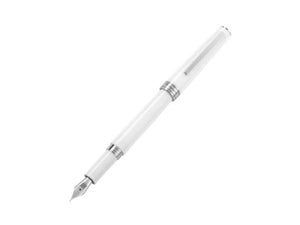 Stylo Plume Montegrappa Armonia Frost, Résine, Blanc, ISA1R-AW