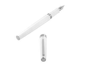 Stylo Plume Montegrappa Armonia Frost, Résine, Blanc, ISA1R-AW