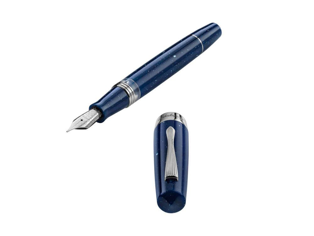 Stylo Plume Montegrappa Elmo 02 Plus Interstellar, Plume En Acier