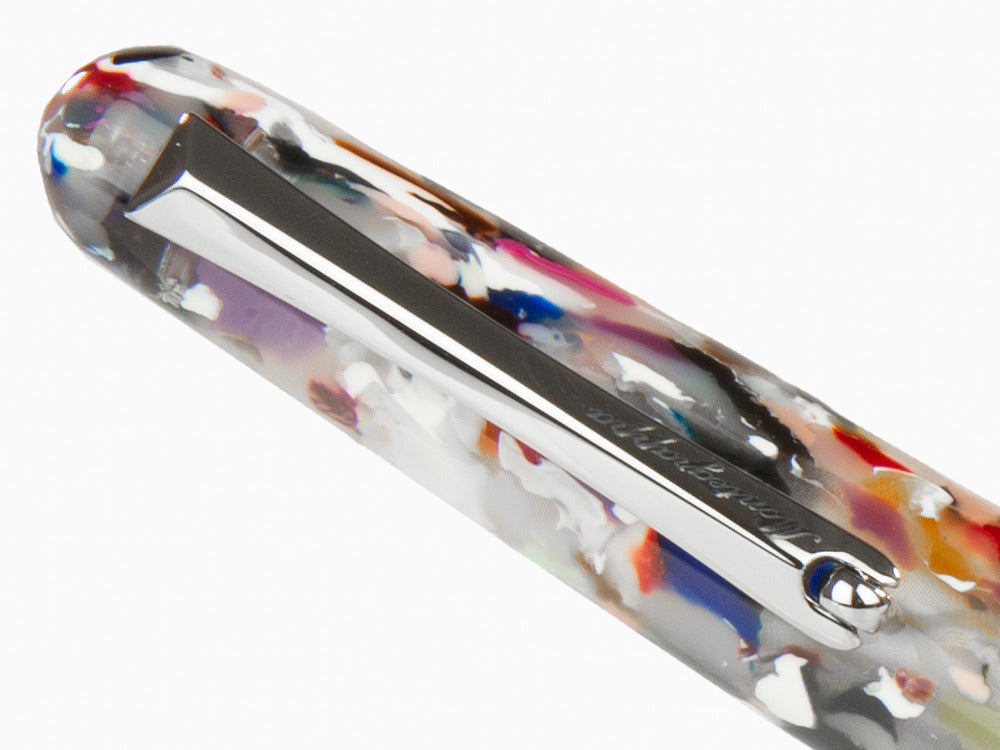 Roller Montegrappa Elmo Ambiente Kaleido, Résine, Acier Inoxydable, ISEERRIK