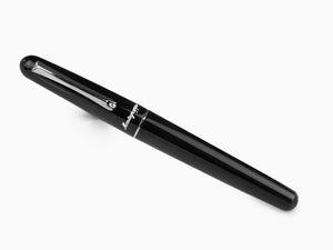 Stylo Plume Montegrappa Elmo 01, Résine Noire, ISEOR-AC