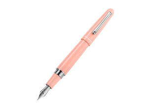 Stylo Plume Montegrappa Elmo 01 Peach Fuzz, Acier Inoxydable, ISEOR-AS