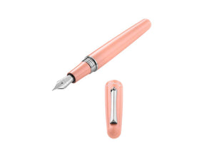 Stylo Plume Montegrappa Elmo 01 Peach Fuzz, Acier Inoxydable, ISEOR-AS