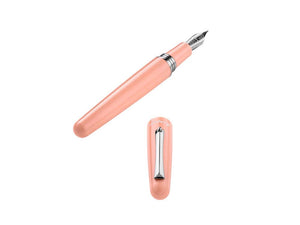 Stylo Plume Montegrappa Elmo 01 Peach Fuzz, Acier Inoxydable, ISEOR-AS