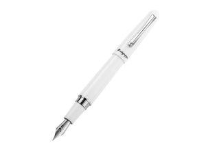 Stylo Plume Montegrappa Elmo 01 Frost, Acier Inoxydable, ISEOR-AW