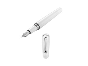 Stylo Plume Montegrappa Elmo 01 Frost, Acier Inoxydable, ISEOR-AW