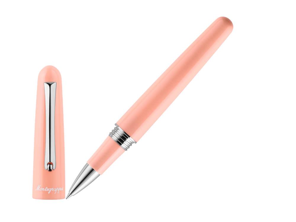 Roller Montegrappa Elmo 01 Peach Fuzz, Acier Inoxydable, ISEORRAS