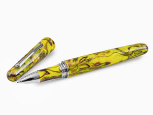 Roller Montegrappa Elmo Fantasy Blooms Iris Yellow, ISEORRAY