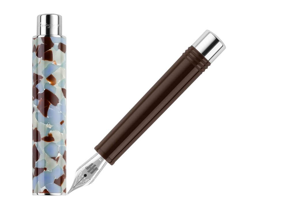 Stylo Plume Montegrappa Gnomo Obsession Mocha, Résine, Marron, ISGNO-AW