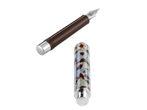 Stylo Plume Montegrappa Gnomo Obsession Mocha, Résine, Marron, ISGNO-AW